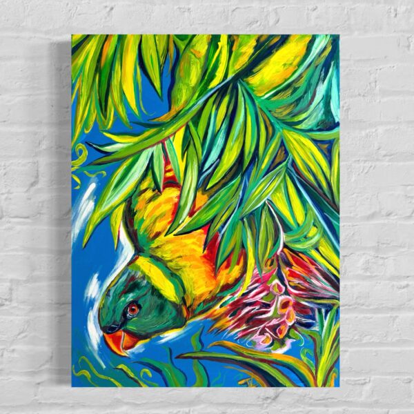 Rainbow Lorikeet original painting