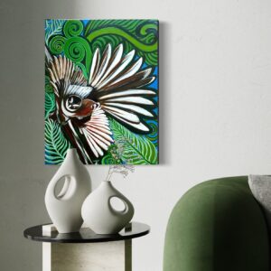 Fantail Original painting - Image 2