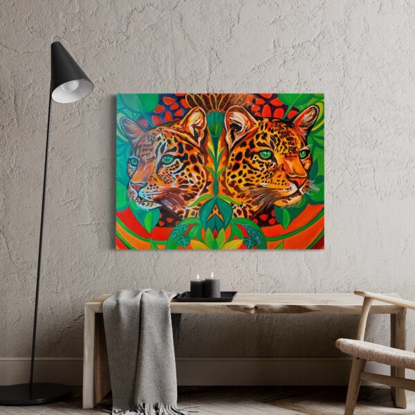 Savage tigers original painting