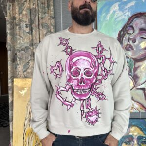 skull sweatshirt