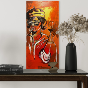 The Auckland Girl original painting